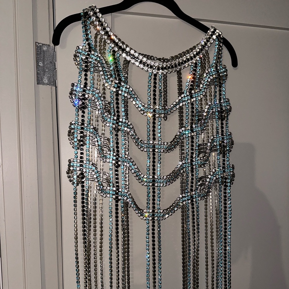 AREA Crystal Top Rare Piece from AREA sample sale in NYC